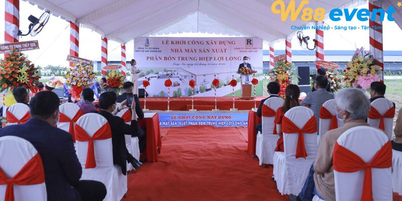 Kinh nghiệm tổ chức và lên kịch bản lễ khởi công