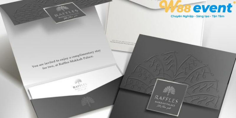 Mẫu thư mời sự kiện đơn giản và đẹp
