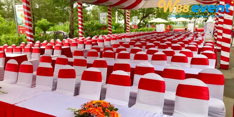 Dịch vụ thuê bàn ghế sự kiện bao gồm những gì?